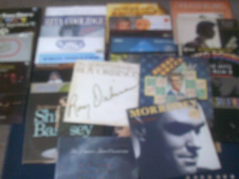 40 MIXED MUSIC POP STARS   LP RECORDS  