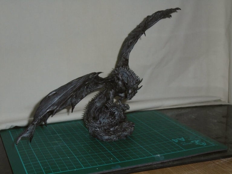 Viserion, Game of Thrones Style Dragon model undead ice dragon 28mm scale
