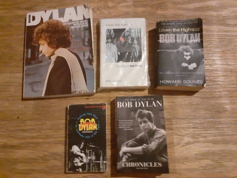 image for 5 x bob dylan books 