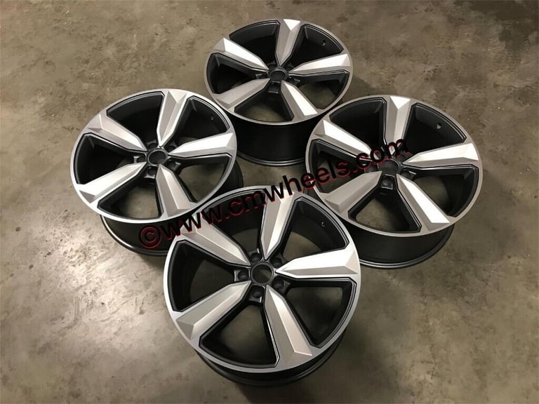 19 20" Inch Audi RS4 / RS5 Style wheels  A4 A5 A6 A7 A8 Q3 Q5 Q7 Golf Seat Leon Skoda 5X112