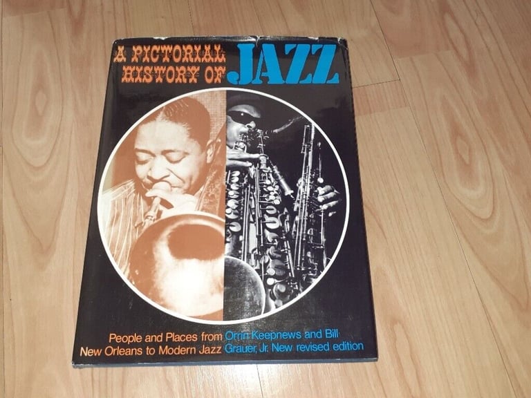 image for Pictorial history of jazz  - 1969 edition hardback