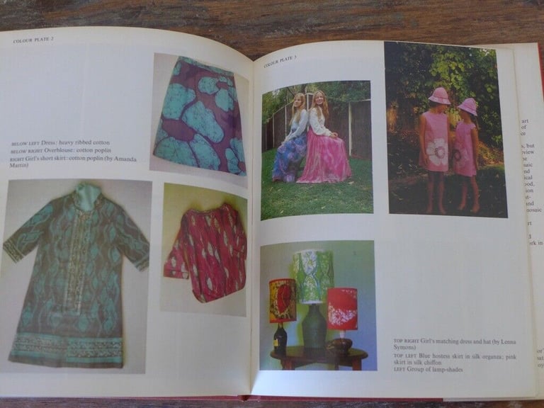 Two Collectable Vintage Craft Books: BATIK FOR BEGINNERS and DECOUPAGE. The two for £15.