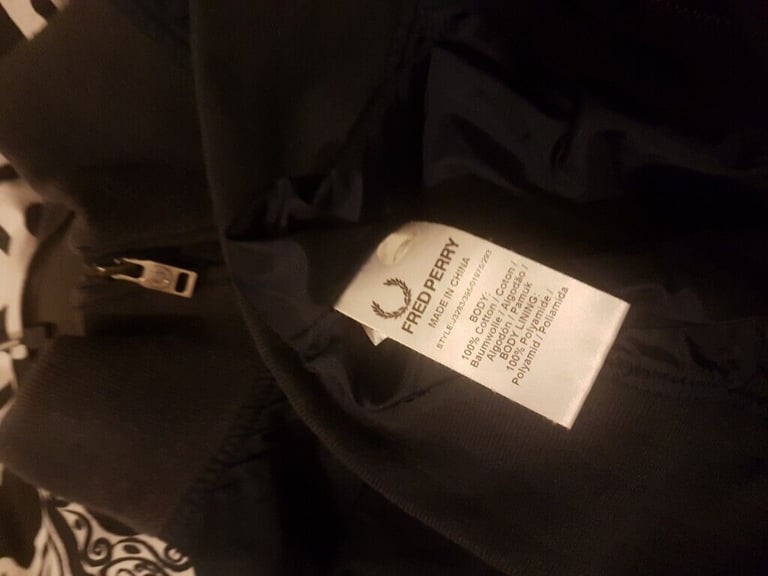 image for Fred Perry Navy Jacket