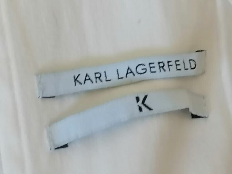 Rare Vintage 90's Designer KARL LAGERFELD Long Sleeve Utilty Dress. Ex Cond. Size : EU 40.