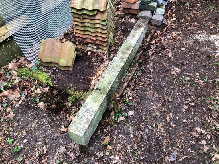 Reclaimed 1.38m concrete lintel for sale