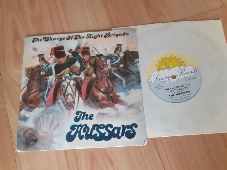 image for The hussars - charge of the light brigade 7 inch