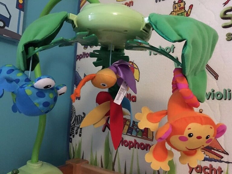 FISHER-PRICE mobile RAINFOREST -----------------------smoke free house