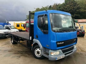 image for 2005 DAF LF 45.150 7.5 ton FLATBED TRUCK 