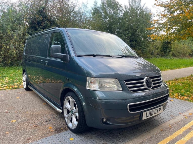 LHD LEFT HAND DRIVE VW TRANSPORTER 2.5 TDI 174 BHP AUTOMATIC 3 SEATS  LEATHER LWW | in North West London, London | Gumtree