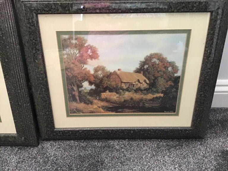 VINCENT SELBY 4 FRAMED COUNTRYSIDE PRINTS
