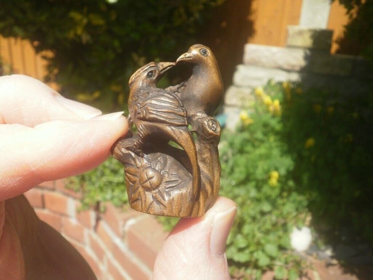 Netsuke gifts hand carved wooden collectable ornament over 299 to choose from