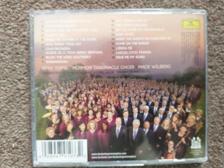 BRYN TERFYL - 'HOMEWARD BOUND' with the Mormon Tabernacle Choir. CD.