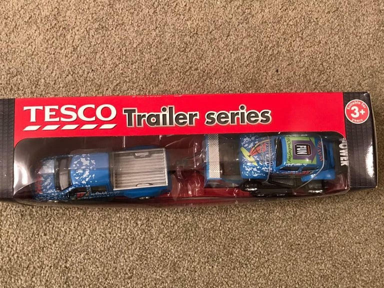 Pick Up, Trailer And Car Set