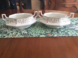 Eternal Beau Serving/Vegetable Dishes X 2 by Johnson Brothers