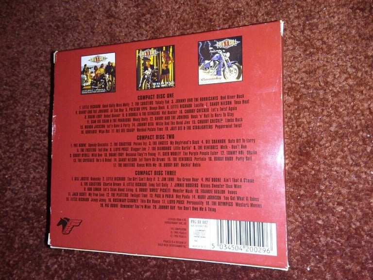 ROCK 'N' ROLL CLASSICS 3 CD BOXSET FOR SALE.