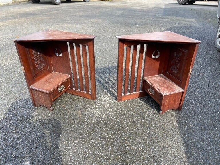 Antique vintage retro furniture corner wall pair in Ballinderry Upper, County Antrim