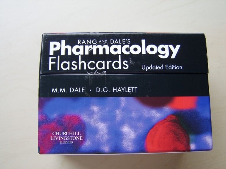 RANG AND DALE'S PHARMACOLOGY FLASHCARDS Updated Edition