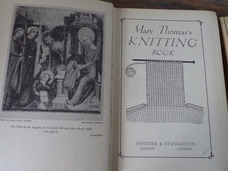 Four collectable vintage knitting hardbacks. THREE FIRST EDITIONS. See titles and details below.