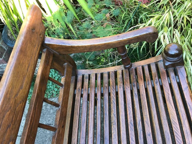 Antique Burmese Teakwood Bench