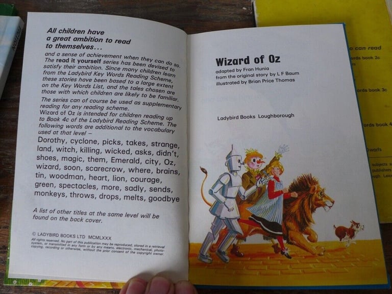 FIVE collectable vintage LADYBIRD books. See titles below.