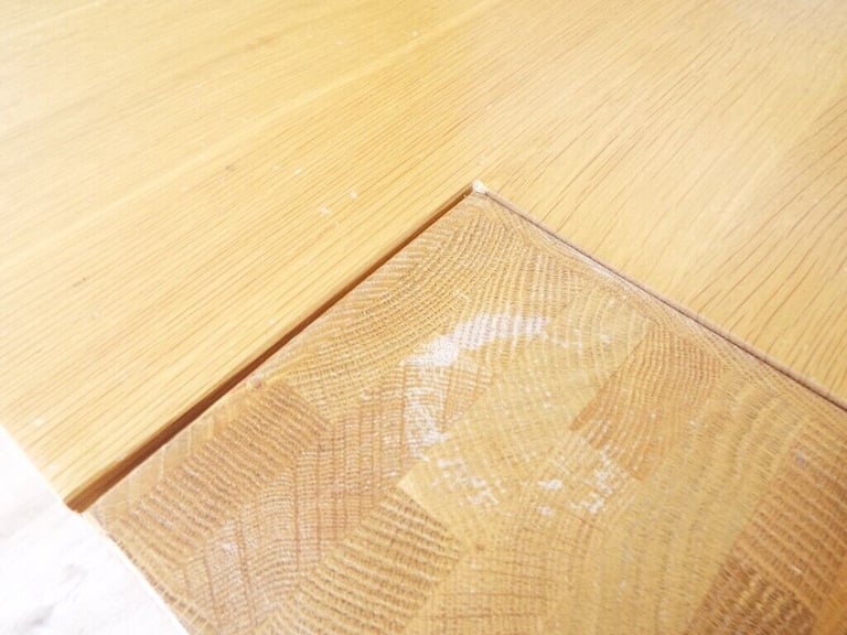 Extra Large Solid Oak Dining Room Table