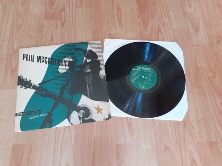 Paul McCartney unplugged official vinyl LP