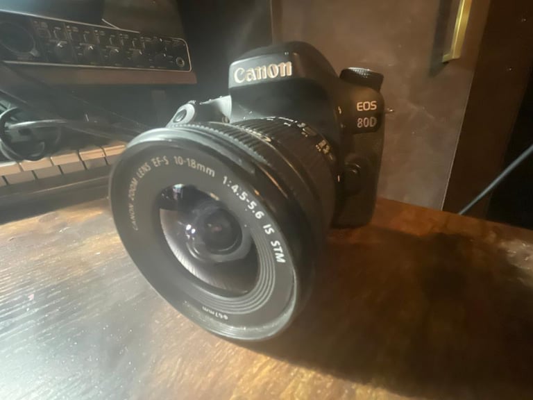 Canon 80D with 10-18mm lens