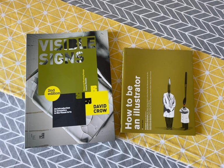 2 Design Books Book Bundle Illustration Visible Signs
