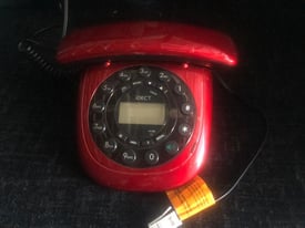 Argos Red House Phone for Spares or Repairs - £2