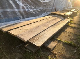 Reclaimed Used Scaffold Boards For Sale £1.00 per ft