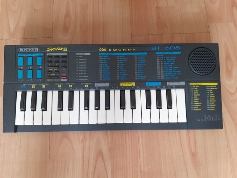 Bontempi system 5   bt 605 keyboard digital 