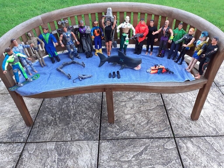 Vintage Selection of Figures, mostly Action Man.