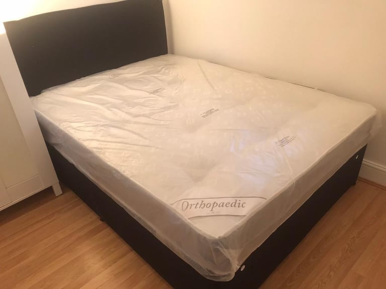 Brand New  Small double bed-double bed-single bed with mattress opt