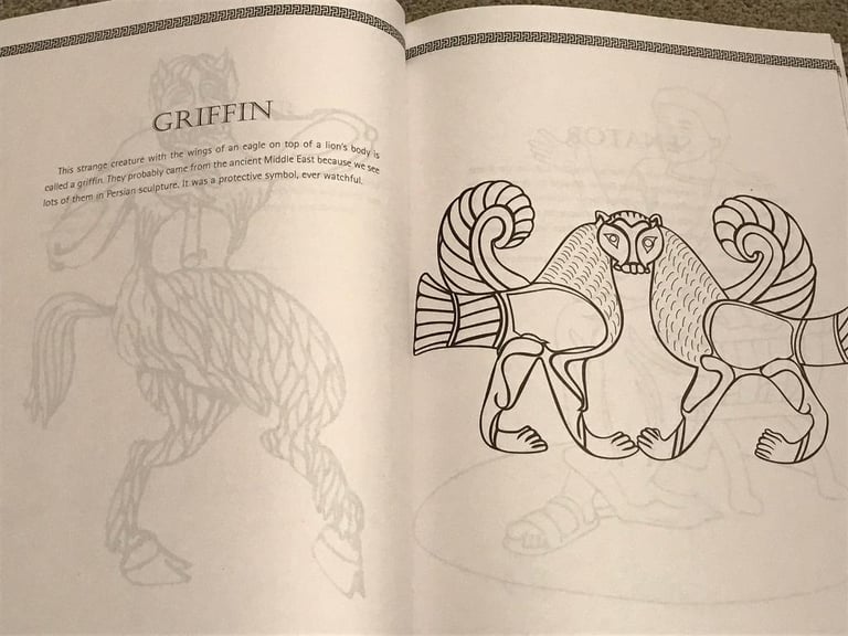 My Ancient Roman Colouring Book