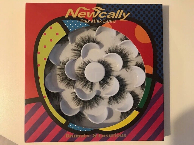 image for False eyelashes - Newcally faux mink lashes - brand new unopened 