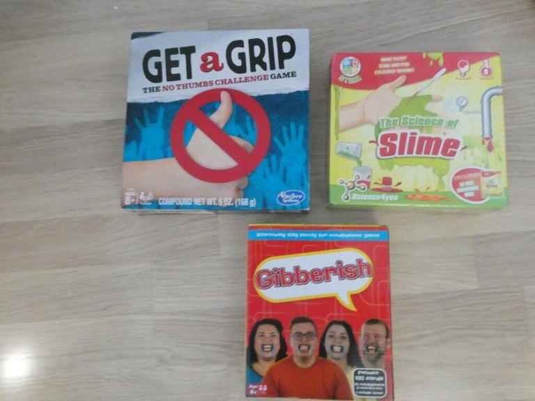 Kids games x3 age 8+ New