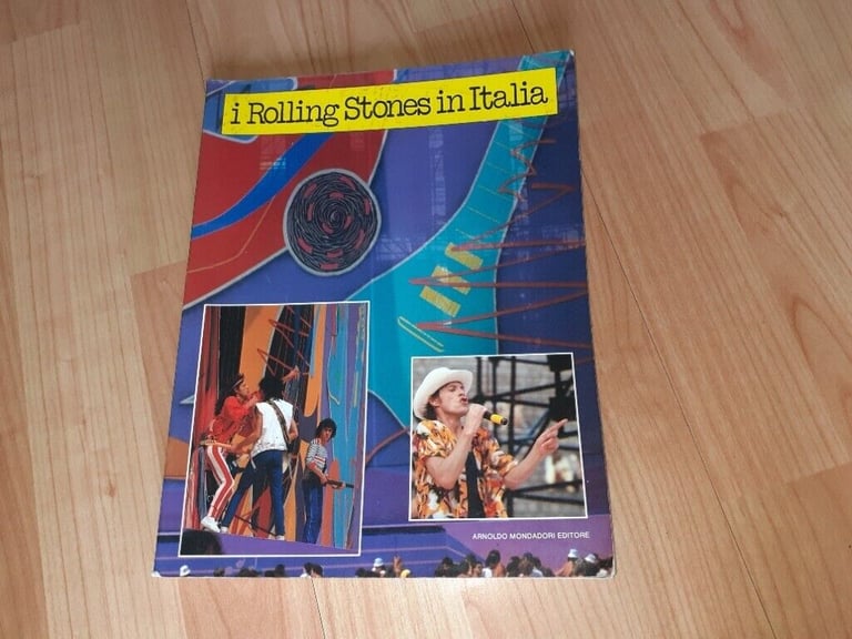 image for Rolling stones in italia  - rare 1983 book