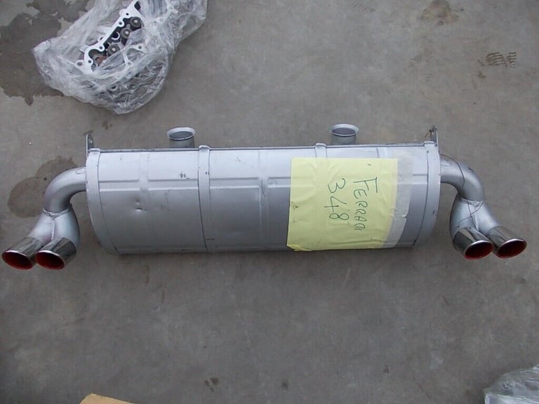 image for Rear exhaust silencer Ferrari 348