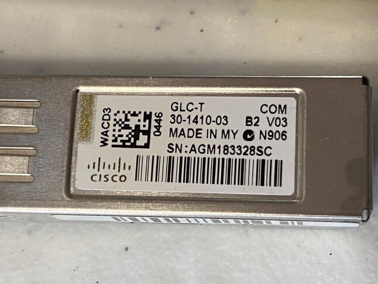 Cisco 30-1410-03 B2 V03 1000BASE-T SFP GBIC GLC-T RJ45 Transceiver (£15 each) #4
