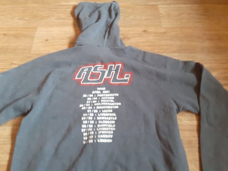Ash tour hoody  2001 