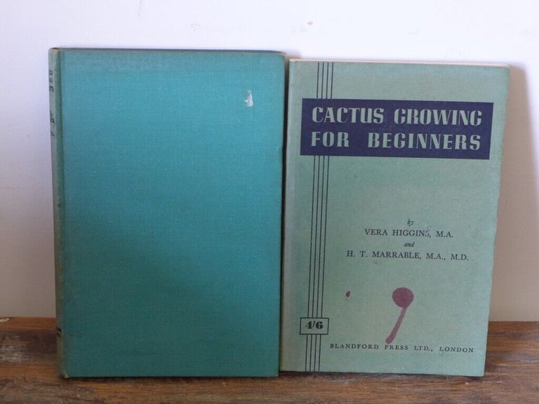 image for Rare Collectable Gardening Books: SEED AND POTTING COMPOSTS and CACTUS GROWING FOR BEGINNERS.