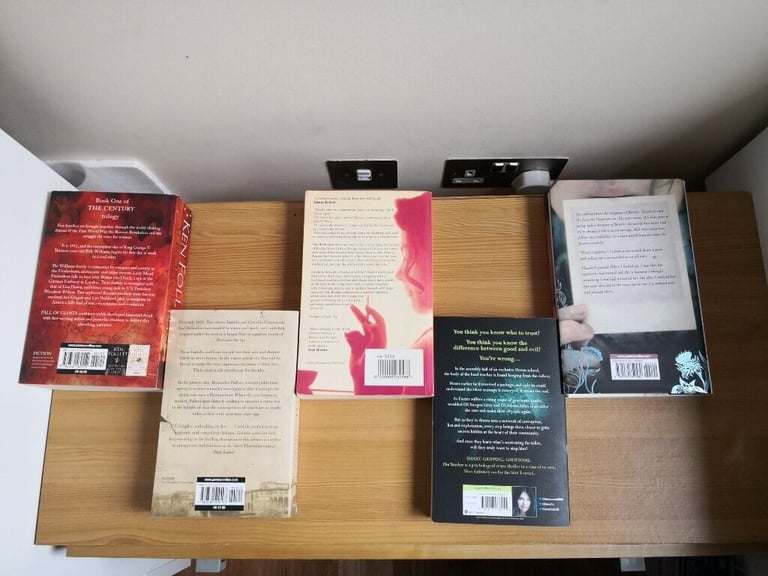 5BOOKS Bundle-The Teacher-The Villa Triste-The Language of Flowers-The Edge of Reason-Fall of Giants