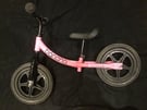 Pink Banana Balance Bike for Toddlers 2 / 3 / 4 year old.