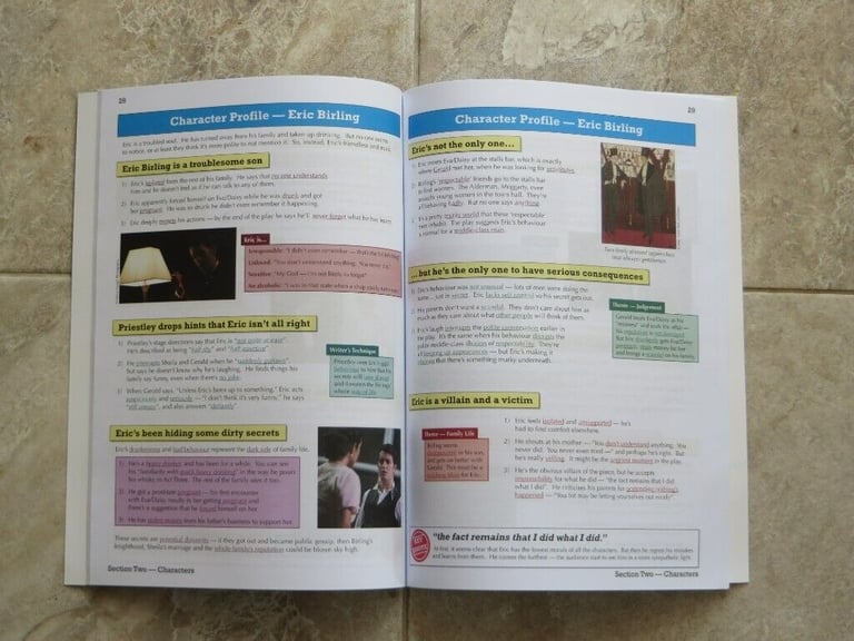 CGP GCSE English An Inspector Calls Text Guide IMMACULATE CONDITION