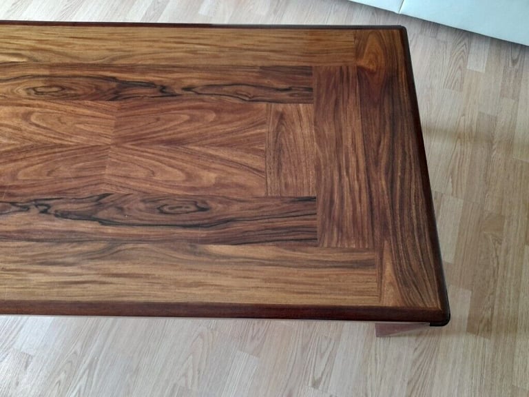 ULDUM MOBELFABRIK DANISH TEAK/ROSEWOOD COFFEE TABLEE TABLE