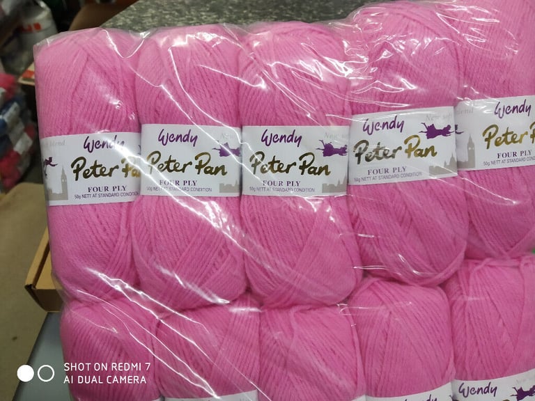 Wendy Peter Pan Baby Ultra Soft 4PLY Knitting Wool Yarn 5x50g Balls New Various Colours Available