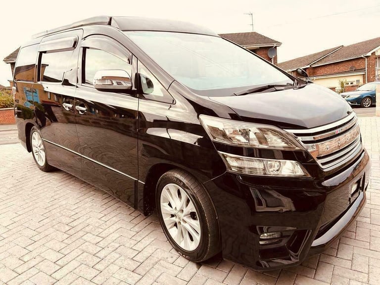 2008 Toyota ALPHARD VELLFIRE POP TOP 4 BERTH NEW CAMPER CONVERSION RUST FREE 