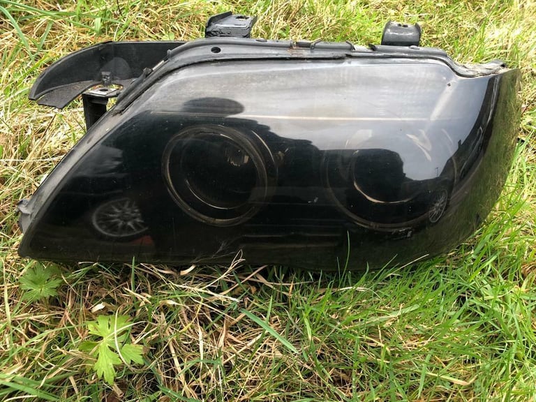 BMW 7 series E65, E66 passenger side xenon headlight, face lift, left side, n/s/f