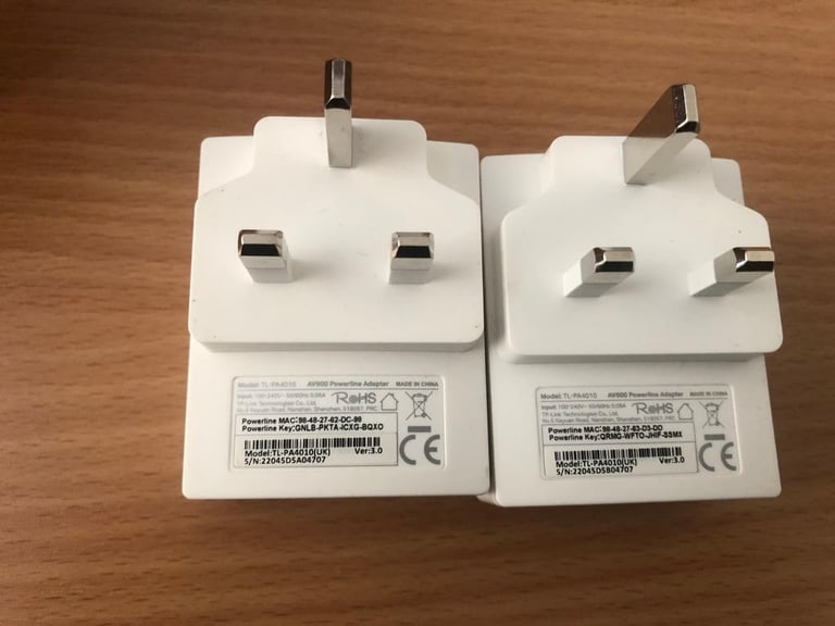 TP Link power line adaptor PA4010 internet booster