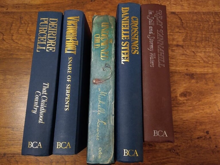image for FIVE Hardback Books - Danielle Steel, Deirdre Purcell, Victoria Holt, Michelle Lovric....